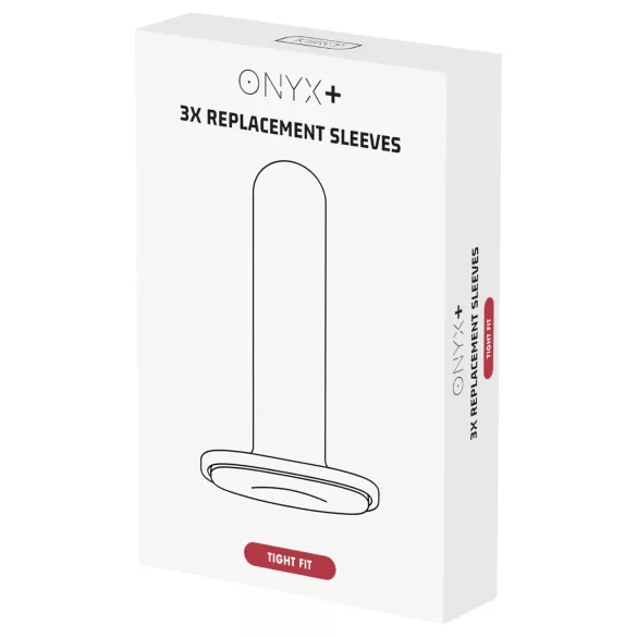 Kiiroo Onyx masturbators piedurkne komplekts 3 gabali balta