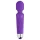 EasyToys mini wand masāžas vibrators uzlādējams violets