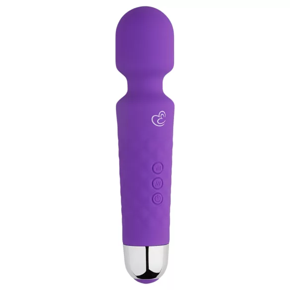 EasyToys mini wand masāžas vibrators uzlādējams violets