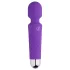 EasyToys mini wand masāžas vibrators uzlādējams violets