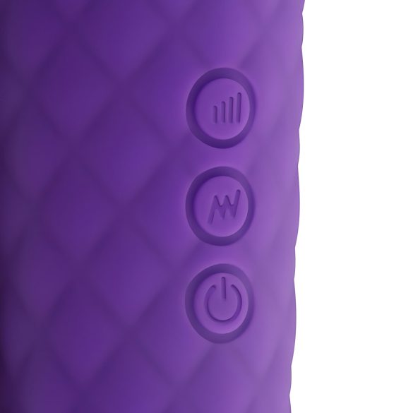 EasyToys Mini Wand - uzlādējams masāžas vibrators (violets)