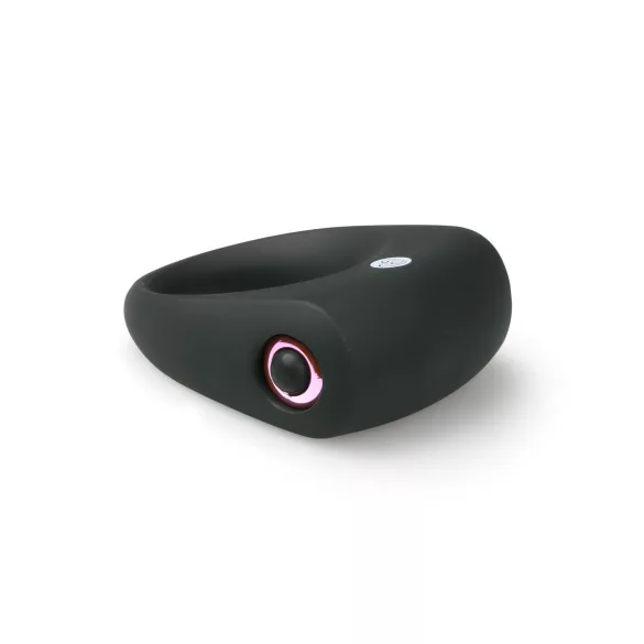 Easytoys - vibrējošs erekcijas gredzens melns