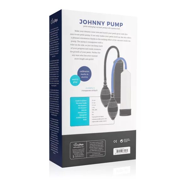 EasyToys - dzimumlocekļa pumpis (caurspīdīgs)