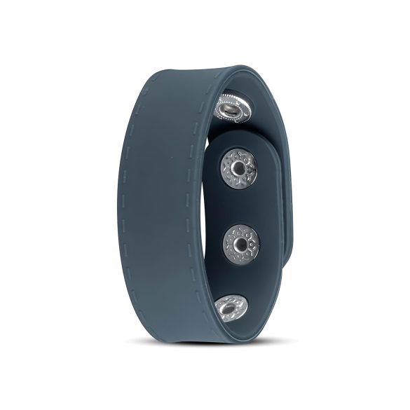 Boners dzimumlocekļa gredzens regulējams silikona pelēks L