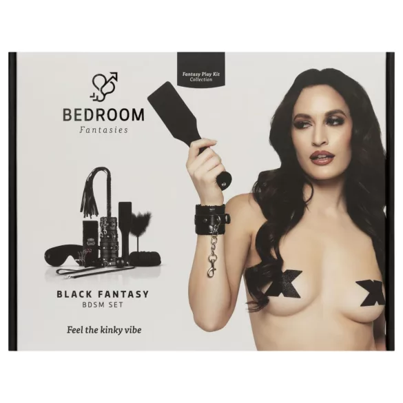 Secret Pleasure Chest - BDSM komplekts pieredzējušiem 14 daļas melns