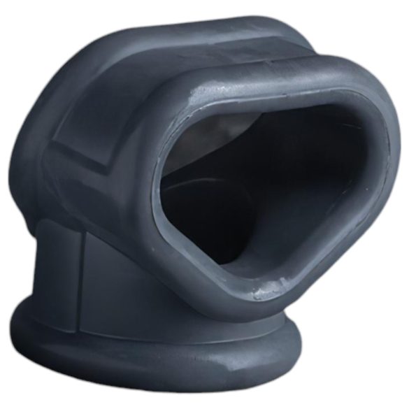 Boners 2in1 - dzimumlocekļa gredzens un sēklinieku stiepšanas gredzens pelēks