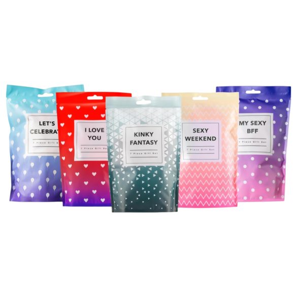 LoveBoxxx vibrators komplekts 7 daļās Let's Celebrate