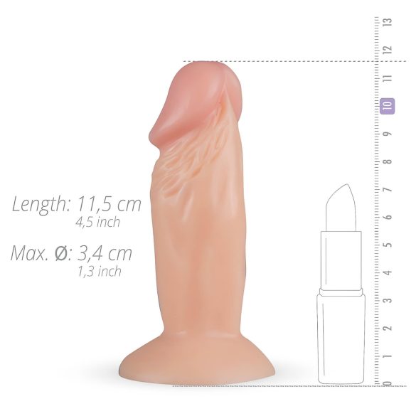Real Fantasy Archi - reālistisks dildo 11,5 cm naturāls