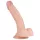 Real Fantasy Derek - dildo ar sēkliniekiem, realistisks, 22 cm, naturāls