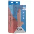 Real Fantasy Glynn - dildo ar sēkliniekiem realistisks 25cm naturāls