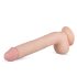Real Fantasy Elvin - reālistisks sēkliniešu dildo - 28cm (dabīgs)