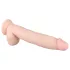 Real Fantasy Dwane - vibrators ar akumulatoru, reālistisks, 31 cm, bēšs