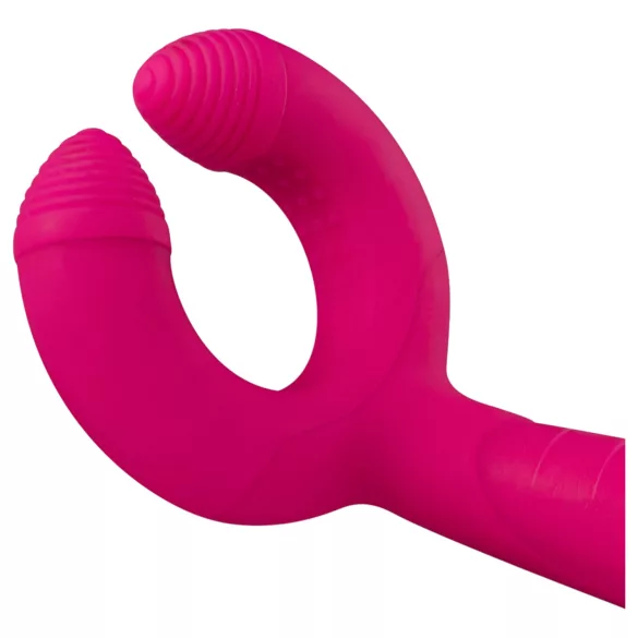 Easytoys Couple - pāru vibrators, uzlādējams, ūdensizturīgs, rozā