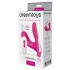 Dreamtoys Essentials - valkājams G-punkta stimulējošs biksīšu vibrators (fuksijas krāsā)