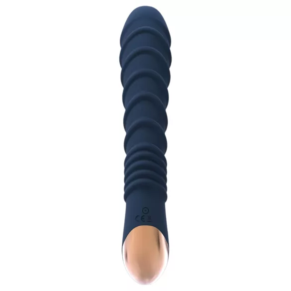 Goddess Aeolus - G-punkta vibrators ar sildīšanu zils