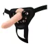 RealStuff strap-on strapējams dildo šaurs dabīgs