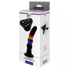 Colorful Love - piesprādzējams dildo krāsains