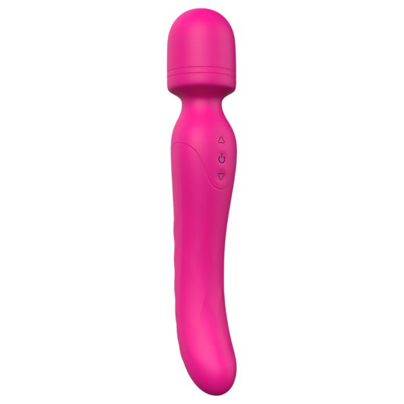 Mīlas Vēstījumi - uzlādējams, sildošs masāžas vibrators (rozā)