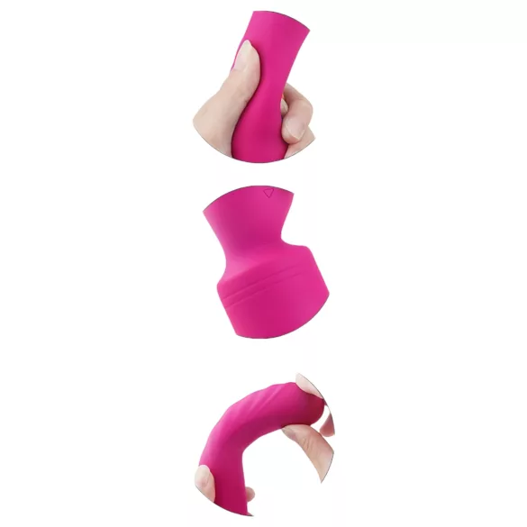 Vibes of Love masāžas vibrators ar sildīšanu, uzlādējams, rozā