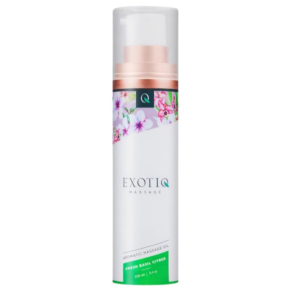 Exotiq - aromātiskā masāžas eļļa - bazilika-citrona (100ml)