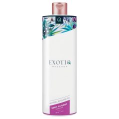 Exotiq ķermeņa masāžas eļļa sildoša efekta 500ml