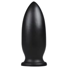 BUTTR Yellow Dog - dildo ar piesūcekni melns