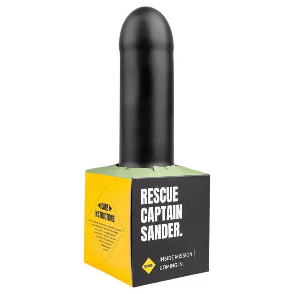 BUTTR dildo ar piesūcekni melns