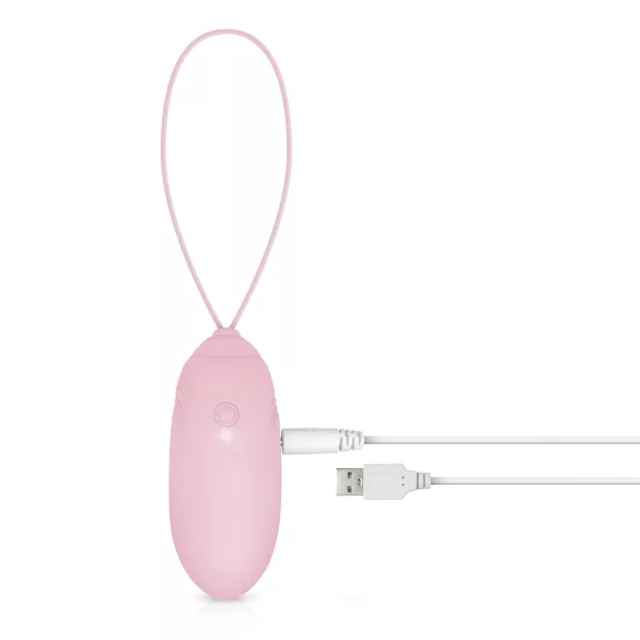 LUV EGG - vibrējošā olas rotaļlieta bezvadu, uzlādējama rozā