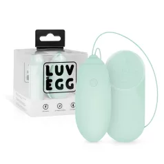   LUV EGG - vibrējošā ola ar tālvadību, uzlādējama, zaļa