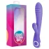 Good Vibes Only Fane trušu vibrators ar klitora stimulatoru violets