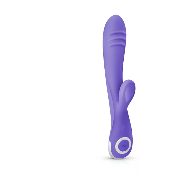 Good Vibes Only Fane trušu vibrators ar klitora stimulatoru violets