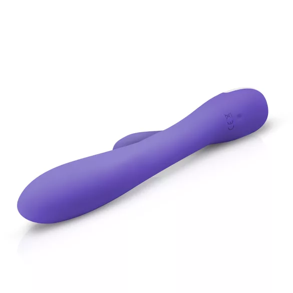 Good Vibes Only Fane trušu vibrators ar klitora stimulatoru violets