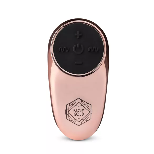 Rosy Gold vibrējošā olveida rotaļlieta ūdensizturīga rosegold