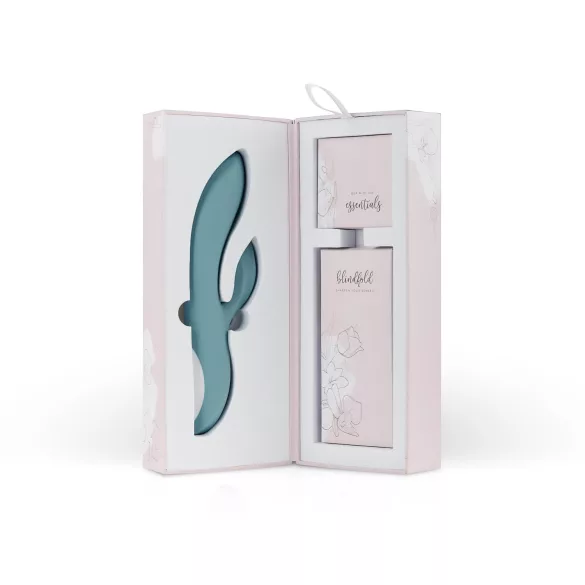 Bloom Violet Rabbit - vibrators ar klitora un G-punkta stimulāciju, tirkīza