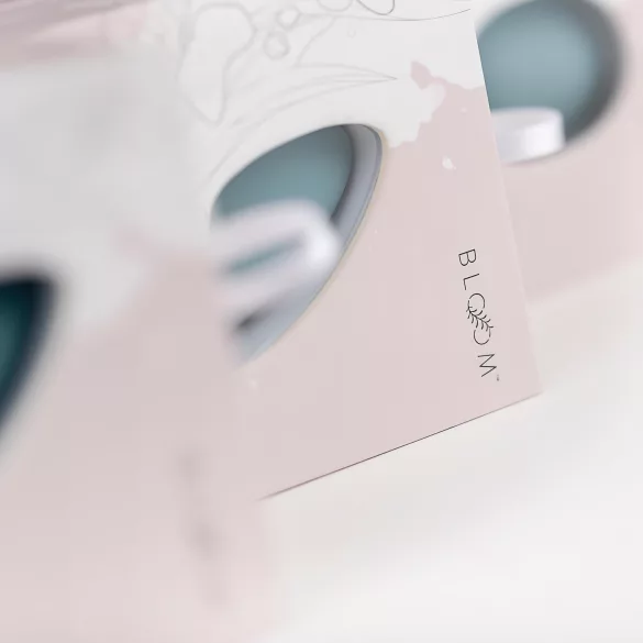 Bloom Violet Rabbit - vibrators ar klitora un G-punkta stimulāciju, tirkīza