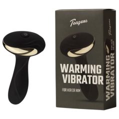 Teazers - anālais vibrators ar sildošu funkciju melns