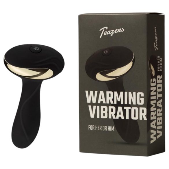 Teazers - anālais vibrators ar sildošu funkciju melns