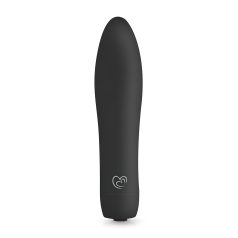   Easytoys Velvet Vibe - uzlādējams stienīša vibrators (melns)