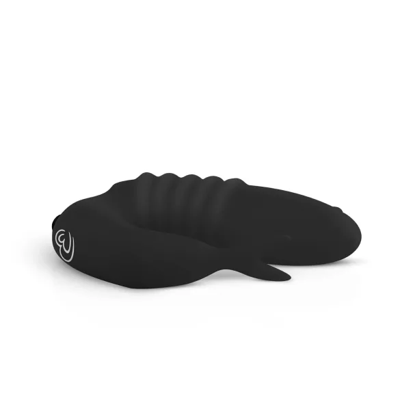 Easytoys pirkstu vibrators 2in1 melns