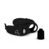 Easytoys pirkstu vibrators 2in1 melns