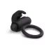 EasyToys Bunny - vibrējošs dzimumlocekļa gredzens melns