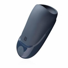   Boners vīriešu masturbators vibrējošs uzlādējams pelēks