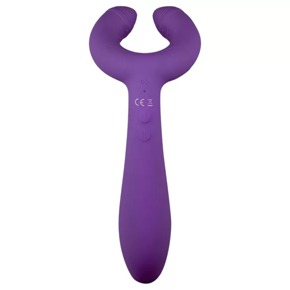 Easytoys pāra vibrators uzlādējams ūdensizturīgs violets