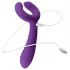 Easytoys pāra vibrators uzlādējams ūdensizturīgs violets