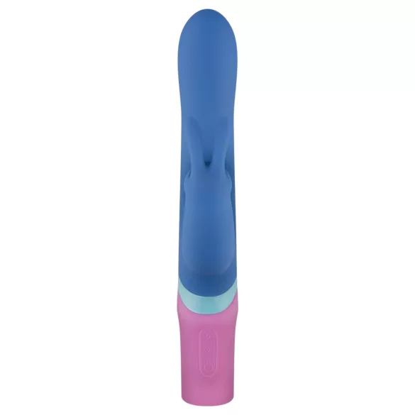 PMV20 Vice Double - vibrators ar rotējošu trīsdaļu uzgali zils