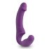 Easytoys - uzlād. piestiprināms vibrators bez siksniņām (violets)