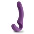 Easytoys - uzlād. piestiprināms vibrators bez siksniņām (violets)