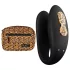 Panthra Zuna - uzlādējams, ūdensizturīgs pāru vibrators (leoparda melns)