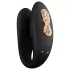 Panthra Zuna - uzlādējams, ūdensizturīgs pāru vibrators (leoparda melns)