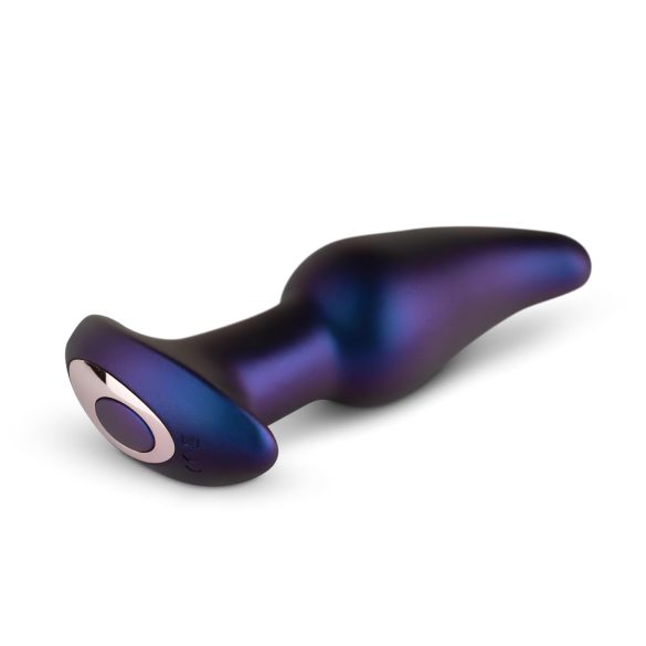 Hueman anālais vibrators ar rotējošām pērlītēm, violets
